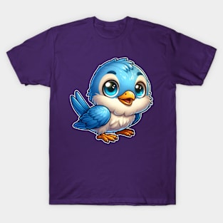 Cute blue bird T-Shirt